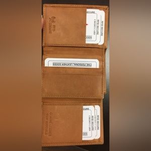 Men's genuine leather wallets